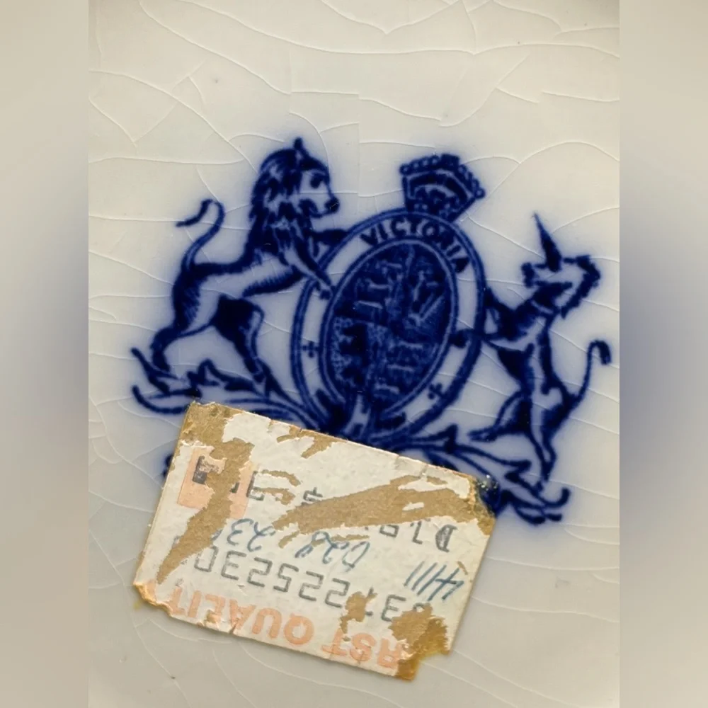 Victoria Ware surface trademarked ironstone